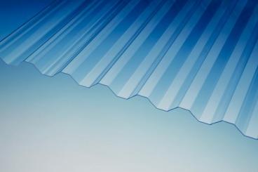 Plexiglas® Resist WP 76/18 Trapez farblos glatt, 1,8 mm 