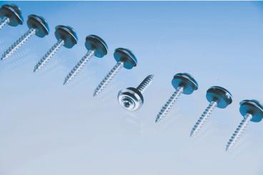 PID Schraube V2A mit Pilzdichtung 